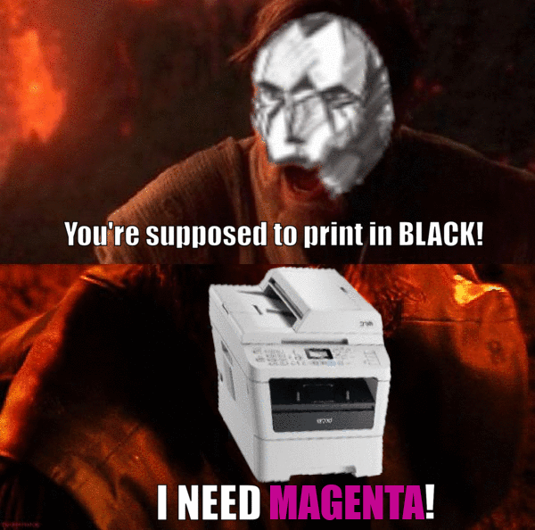 Print Wars: Episode III - Revenge of the Cartridge