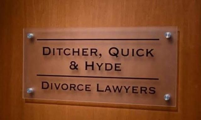 If this isn't a spoof, I picked the wrong law firm for my divorce.