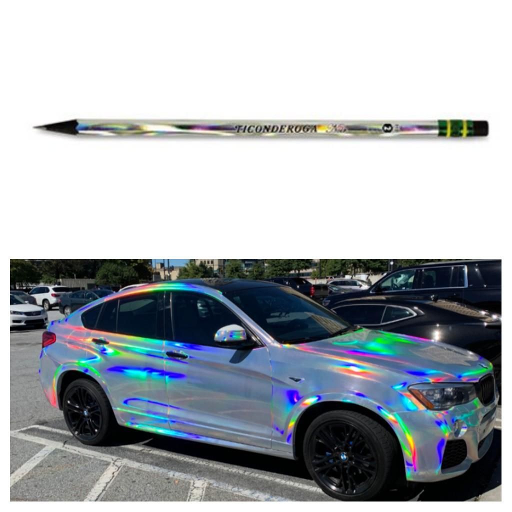 This car looks like a pencil I had in fifth grade.