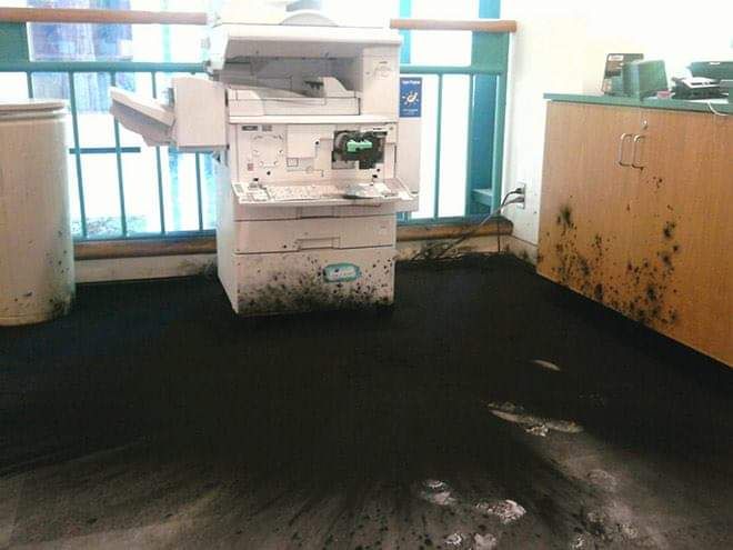 "What do you mean the printer shit itself"