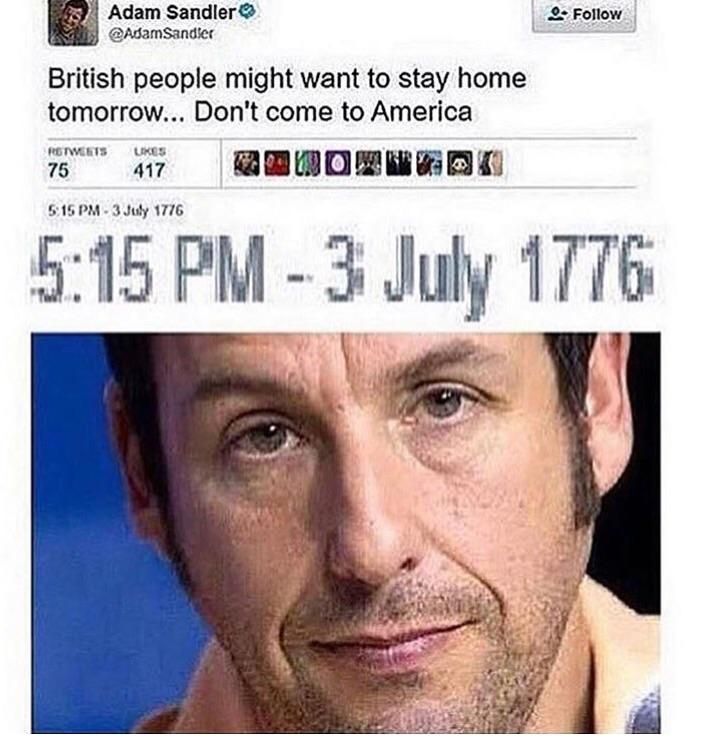 He said it like that