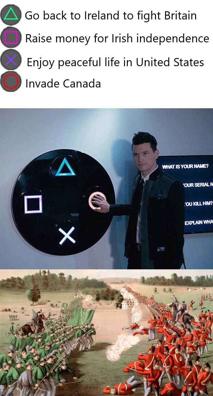 Fenian Raids in a nutshell