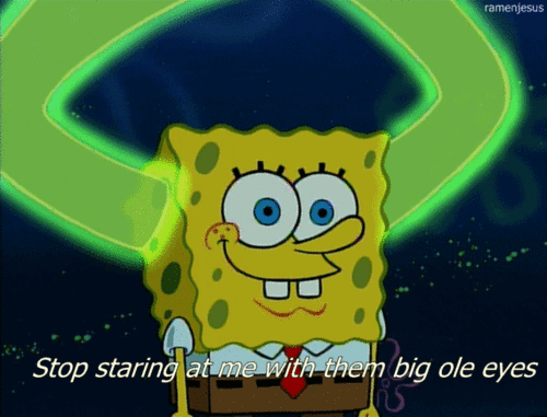 Oh, Spongebob...