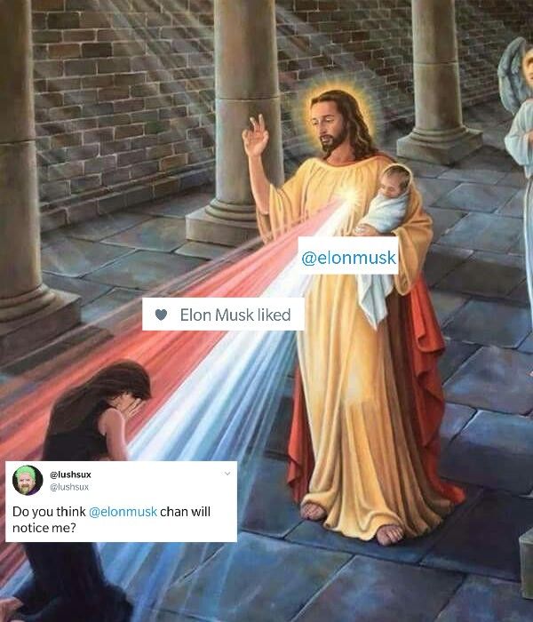 He blessed him