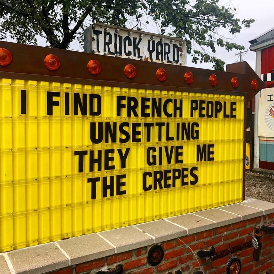 Crepey Sign
