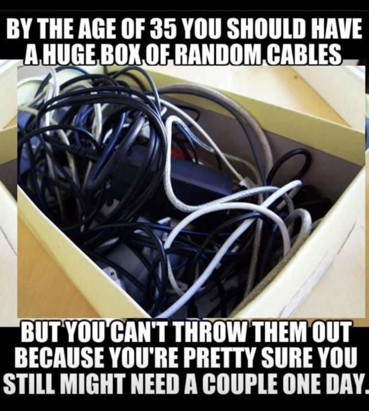 All those cables...