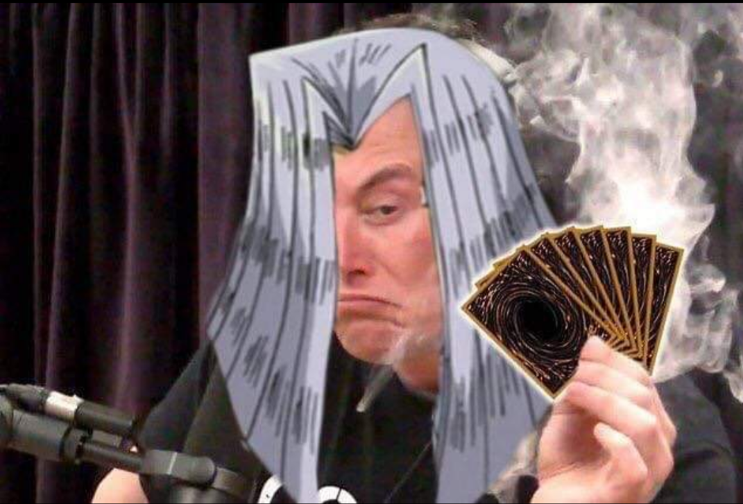 "It's your last move and you're going to sent a Tesla into space?"