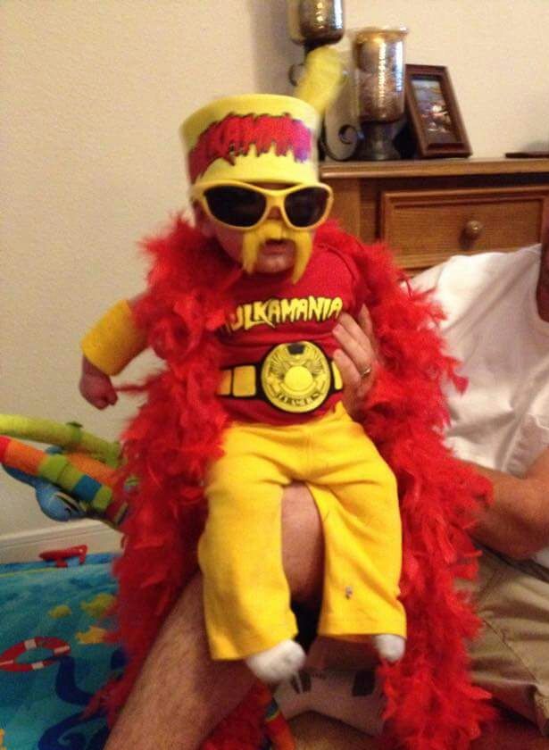 It was dress up day at my nephew's day care today, brother.
