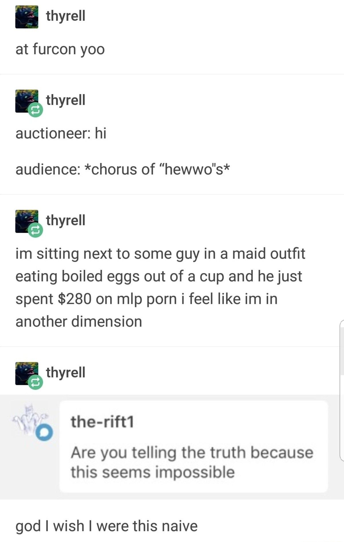 Don't go to furry conventions