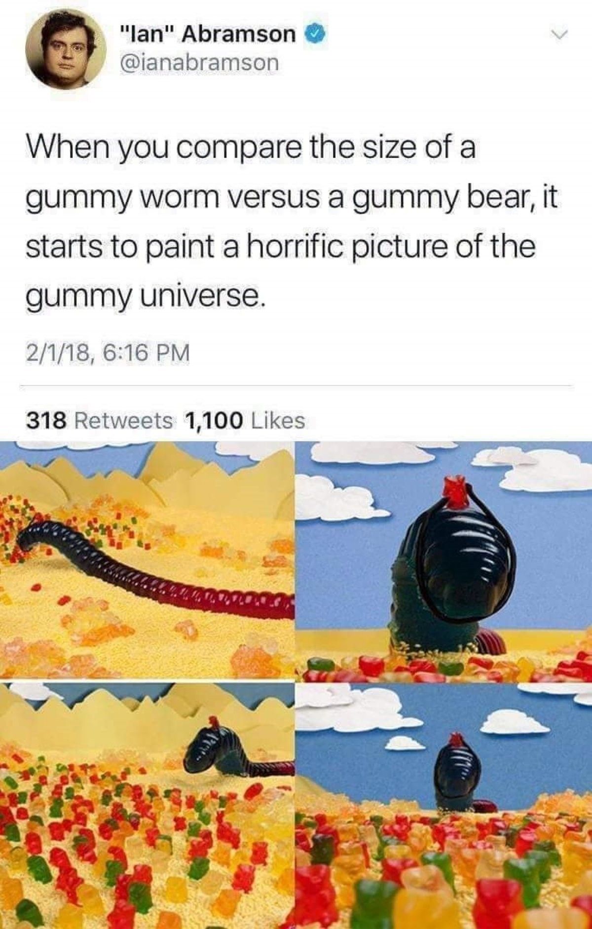 The gummy must flow