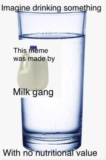 Milkenthusiast Gang unite!