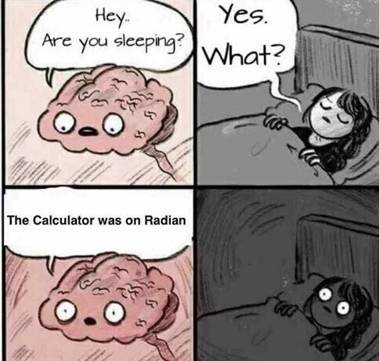 As a math major, I had a lot of these nights