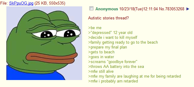 Anon wants to end it all