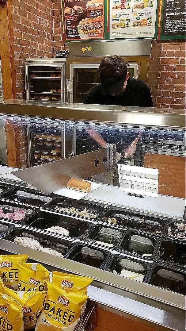 Premium cutlery only at Subway
