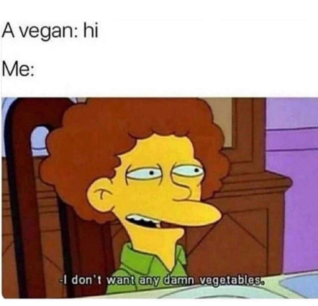 His name's literally, "A Vegan"