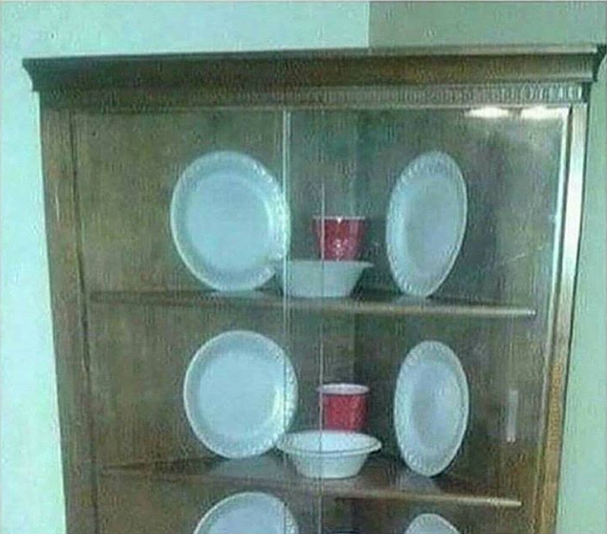 When you broke but tryna make the house look nice