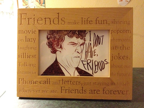 Sherlock doesn't have friends