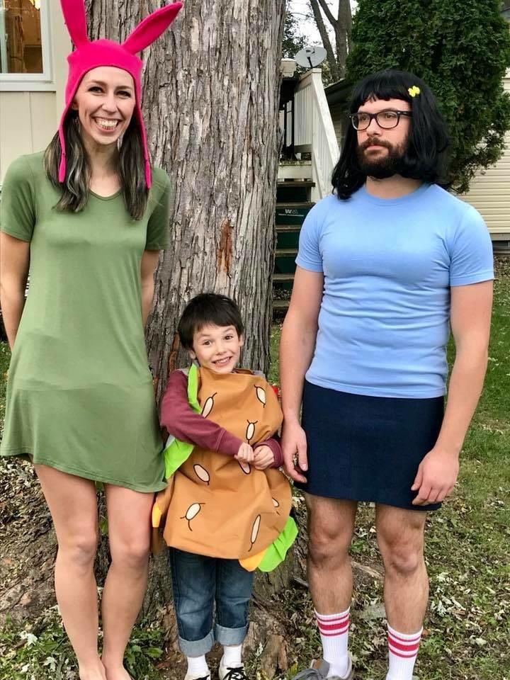 Wait. We’re posting our Bob’s Burgers costumes?