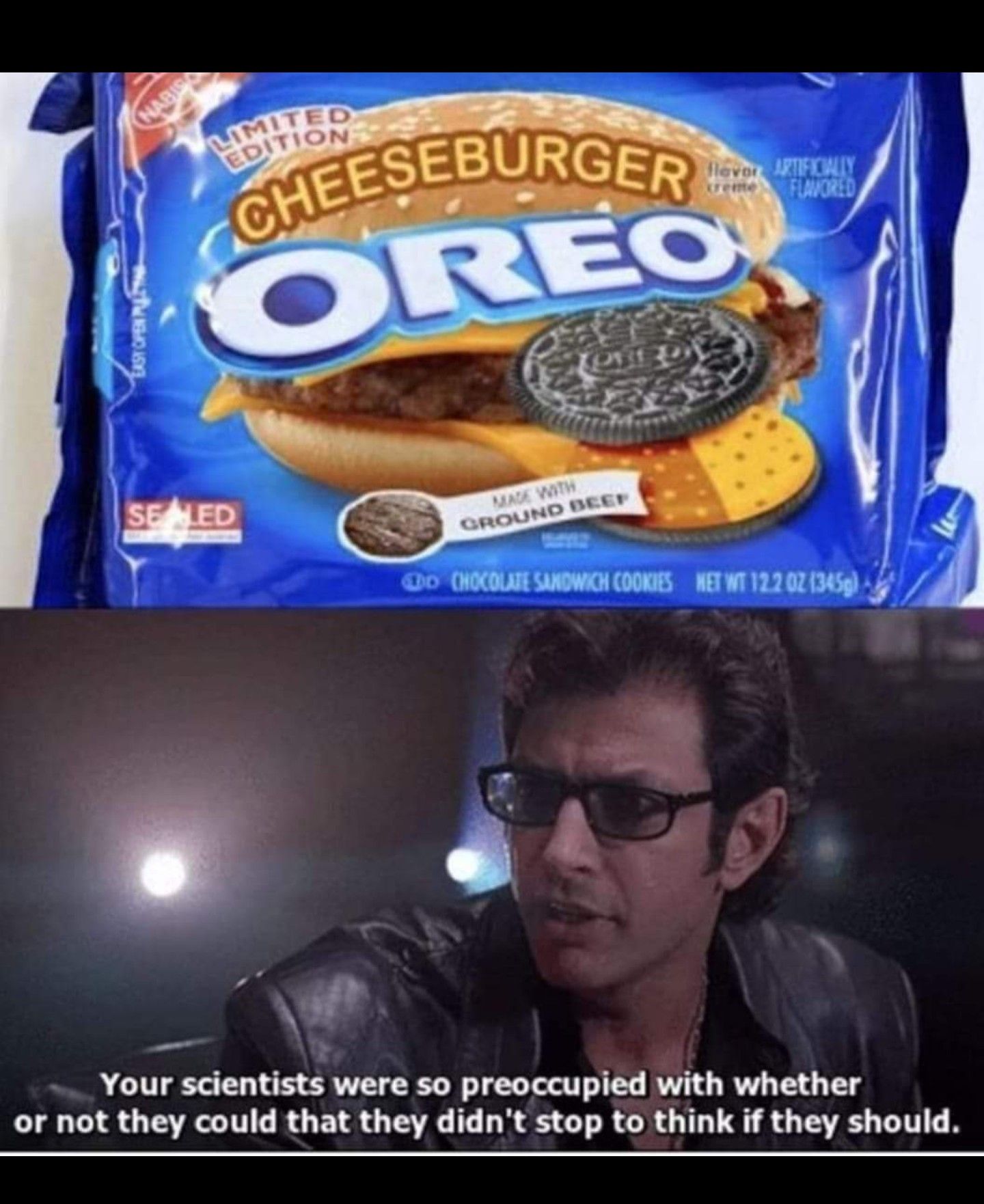 We could, so we did