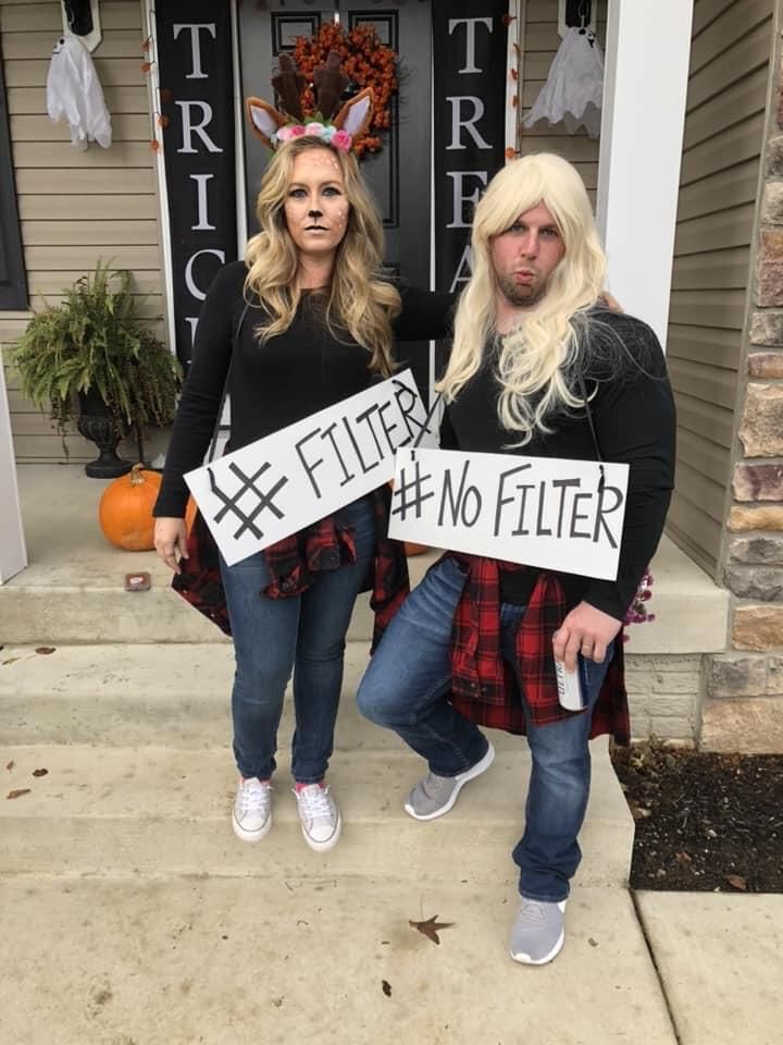 How my Friend and his Wife dressed for Halloween! FACTS