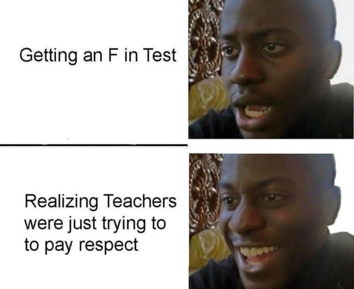 Pay respects for this failing grade