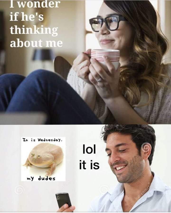 it is