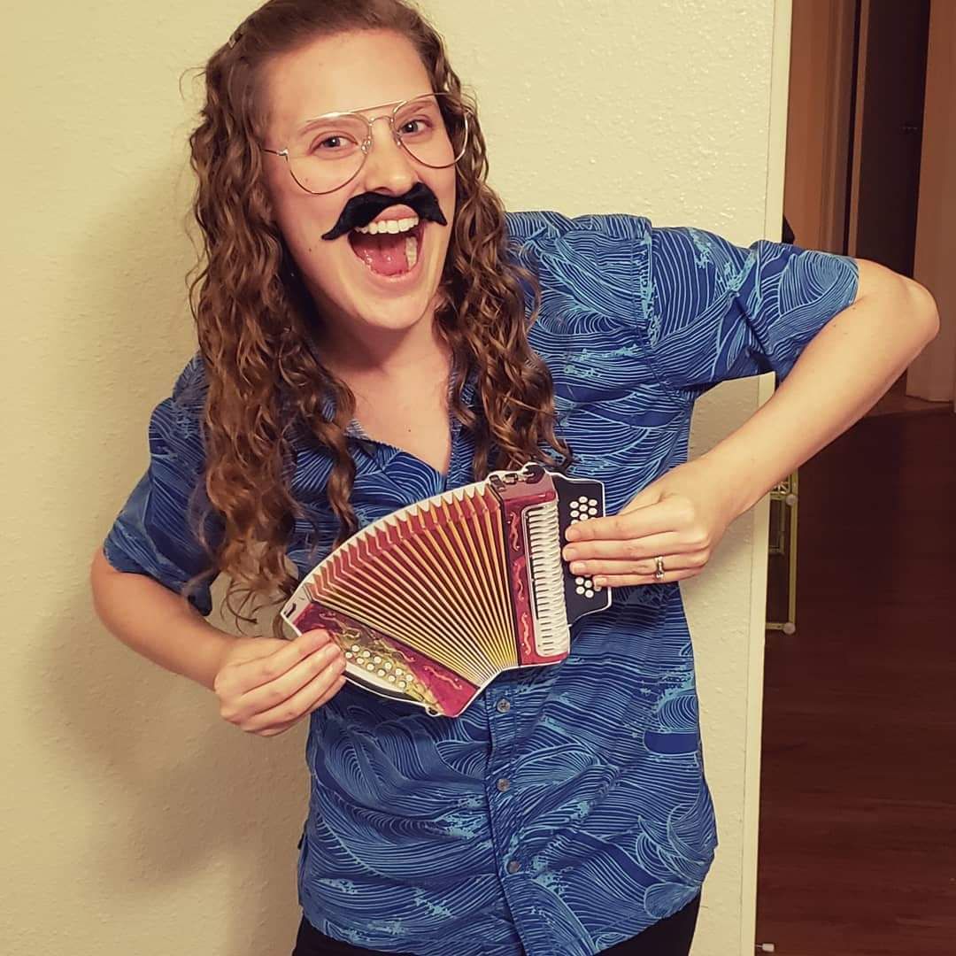 My wife put this together in 30 minutes. Happy Weird Al-loween