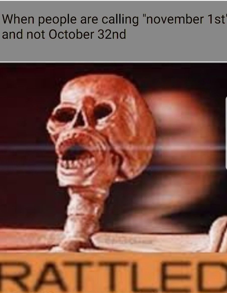 Mr. Bones says "The ride never ends"