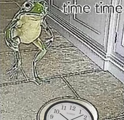 The time has come