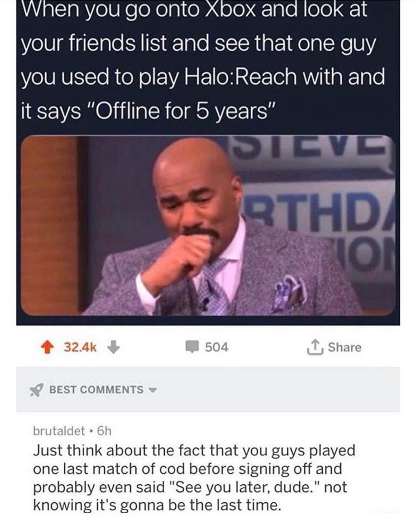 "Offline for 5 years"