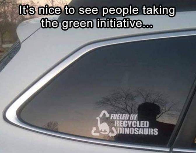 Lets go green ...