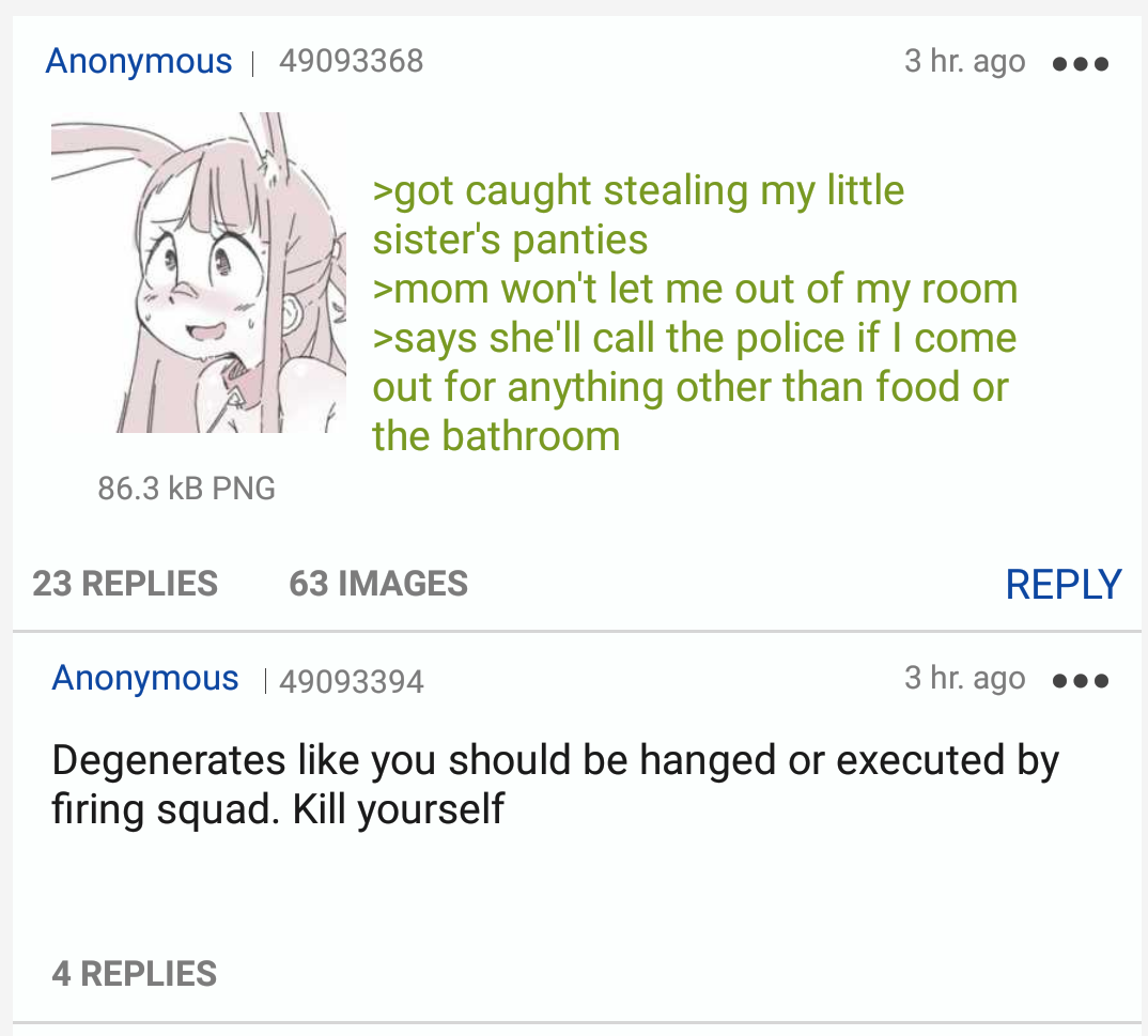 Anon is disgusting
