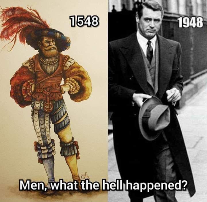 Men, what the hell happened?