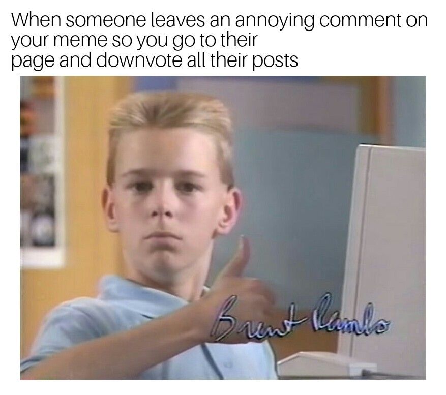 I'm not petty