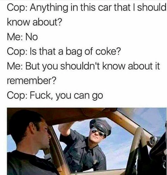 Is that a bag of coke?