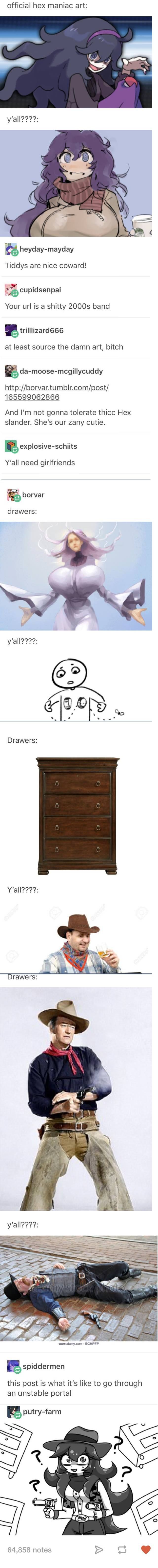 drawers ya'll