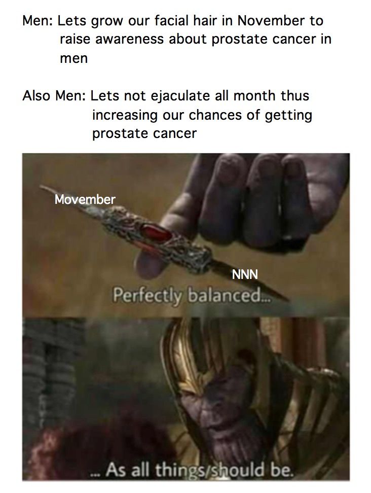 Balance is why we do it boys