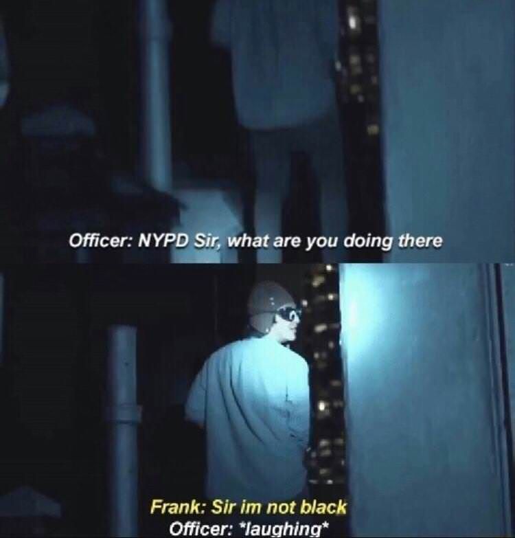 Officer I'm innocent
