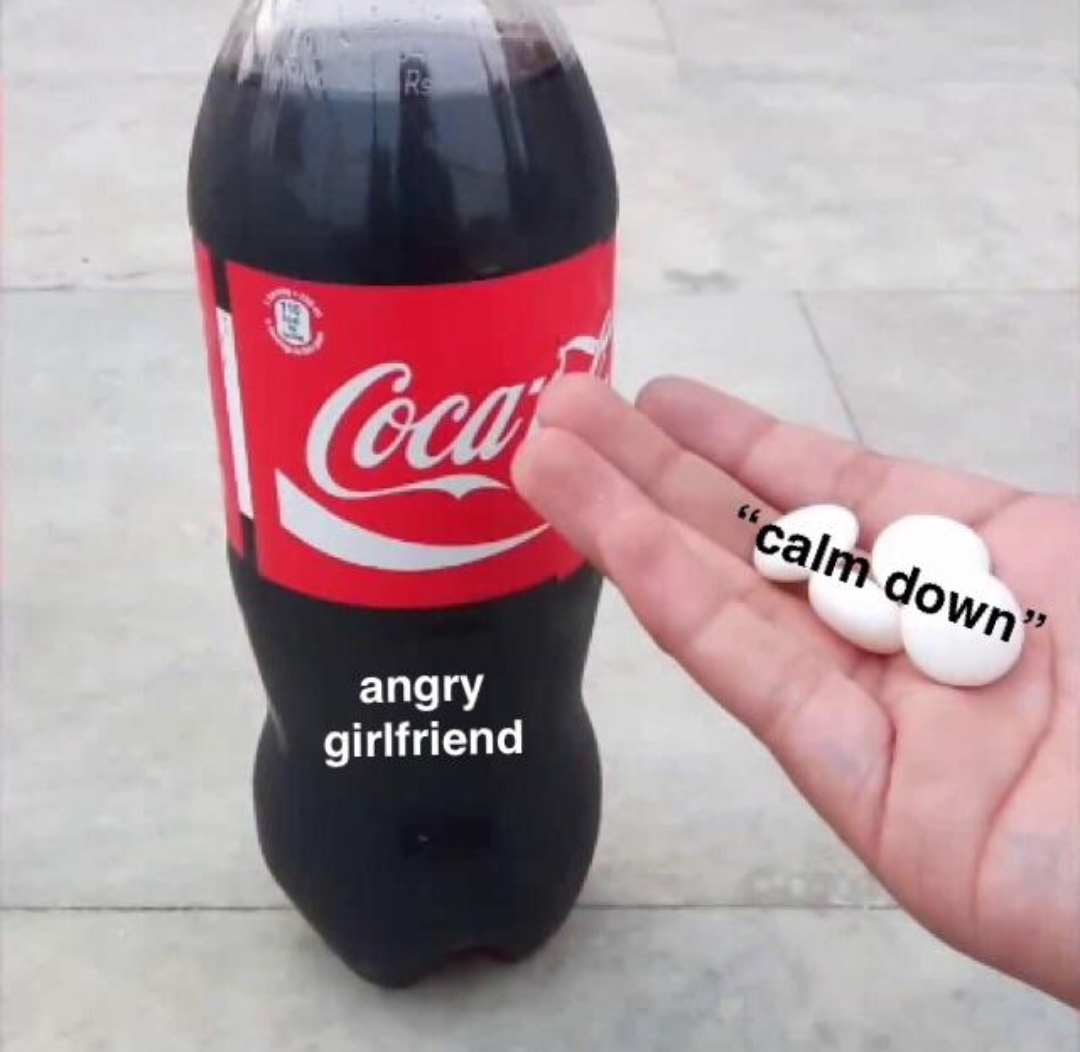 "calm down"