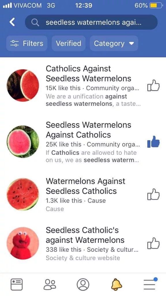 What do watermelons with seeds think?