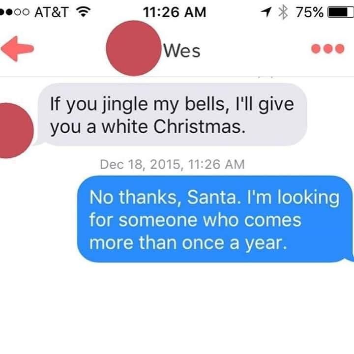 Santa's not coming this year.