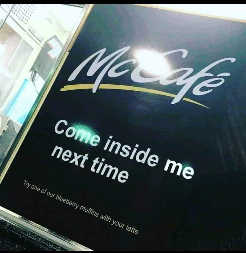 No thanks, McDonalds. I think I'm good.