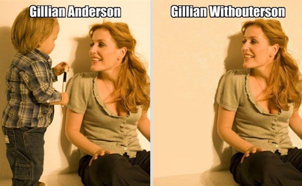 Gillian Anderson. Gillian Withouterson