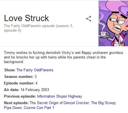 I always knew there was something wrong with this show
