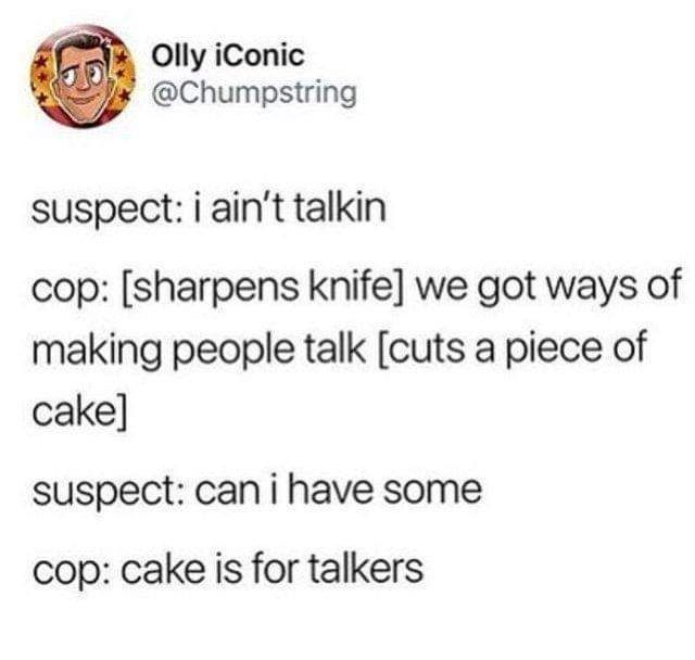 That's just cruel