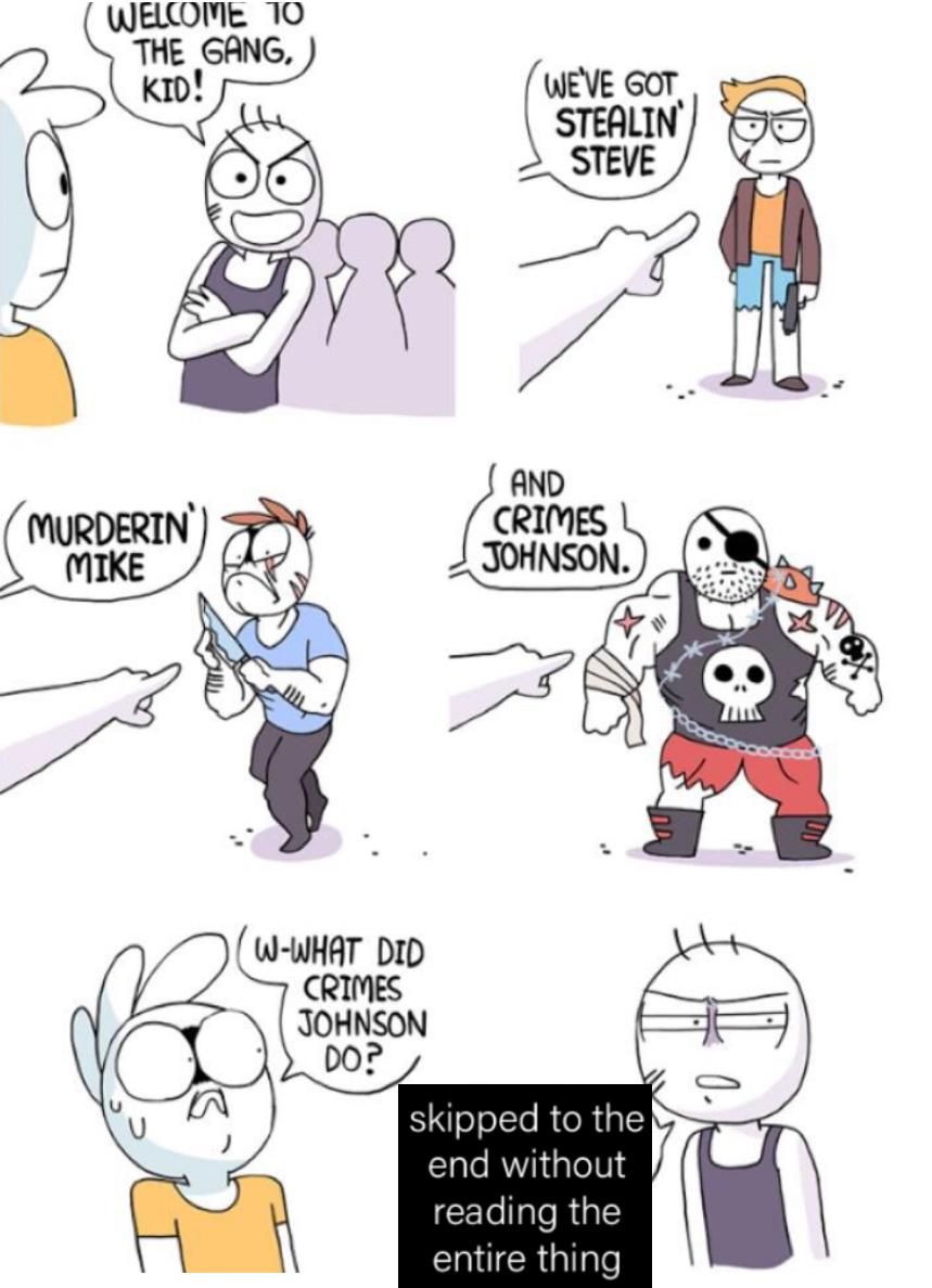 who would do that
