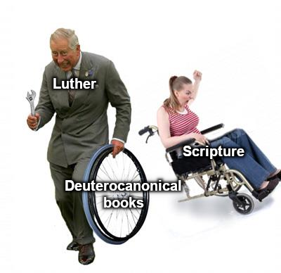 Luther and his own church