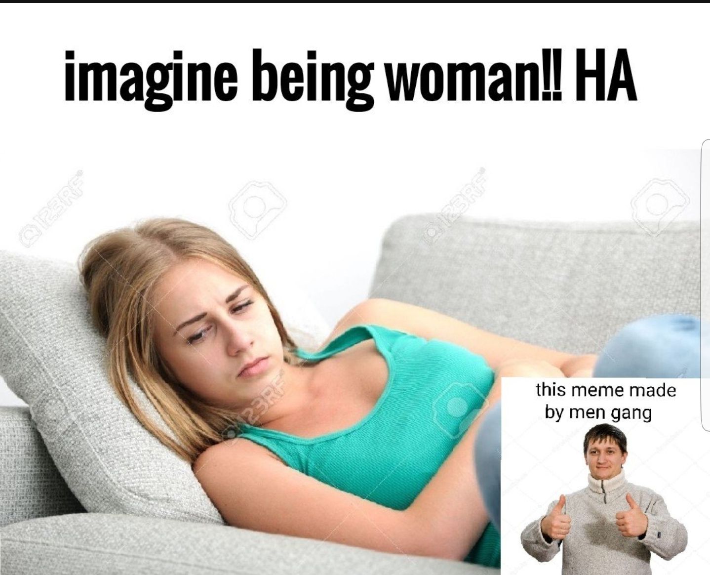 This is a woman. Imagine being. This meme made by. Haha women Мем. Light meme.