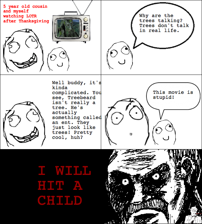 A 5 Year Old's First LOTR Experience