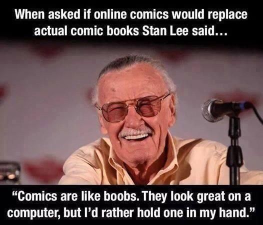 RIP Stan Lee, your legacy will live on forever.